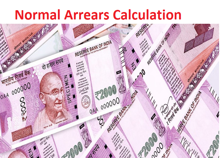 Normal Arrears Calculation